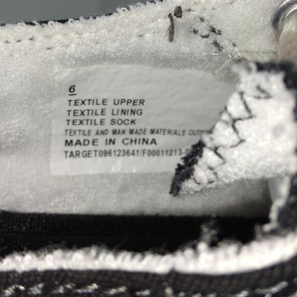 Mod Pole Womens NEW Designer Black Laceup Sneakers - sz. 6 - Picture 6 of 6